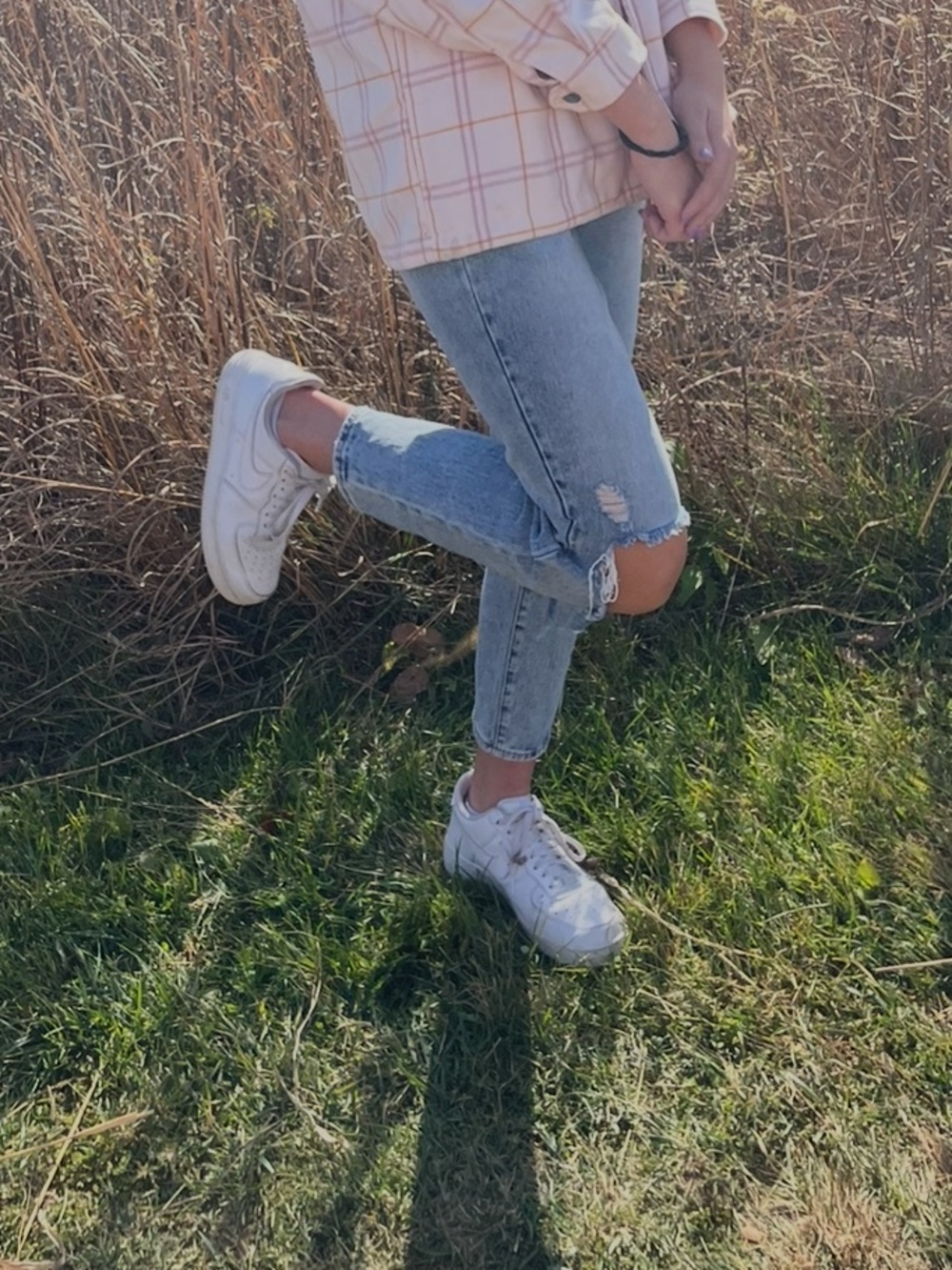 PacSun Light Blue Denim Button-Fly Jeans - High waisted